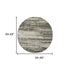2' X 8' Gold And Slate Abstract Runner Rug